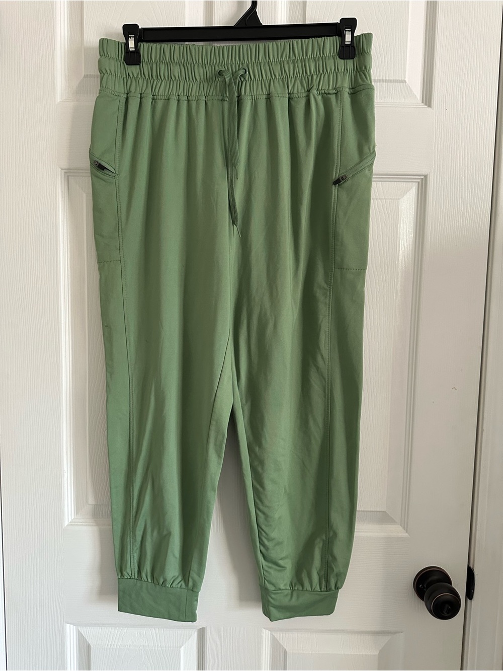Stone Green Women's Drawstring Jogger Pants
